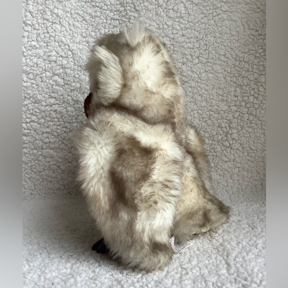 Vintage 1987 GUND Plush Owl Stuffed Animal Toy - Picture 4 of 12